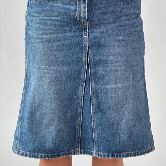 Vintage GAPJeans Denim Midi Skirt - Picture 2 of 4